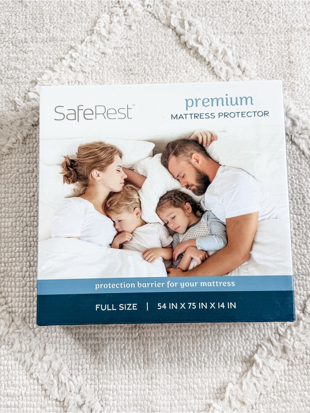 Premium White Kids Bottoms - Full Size Mattress Protector
